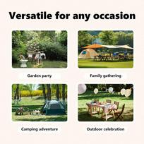 Foldable Party Tent with Side Walls Black 3x3 m