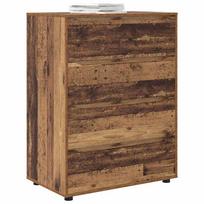 Storage Cabinet Reclaimed Wood Look 31.5 x 18.9 x 41.3 in (L x W x H) Particleboard