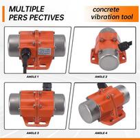A60zconcrete Vibrator Vibration Motor, 30W AC 110V 3600Rpm Speed Adjustable Case Vibrating Motor For Shaker Table US Plugmay