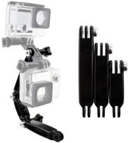 Universal Action Cameras Accessories ABS Adjustable Extension Arms 3 in 1 Pivot Arm Mount Extender Flexible Arm for DJI GP240 juoda
