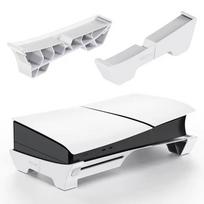 Game Stand for Sony PS5 Slim Pro Console Playstation Play Station PS 5 Horizontal Gaming Accessories Support Base Holder Cradle Only Base  balta