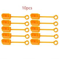 10PCS/lot XT60 Plug Plastic Terminal Insulated Protective Cover Red Orange Caps Case Suitable for RC Lipo Battery Dust-Proof Cap