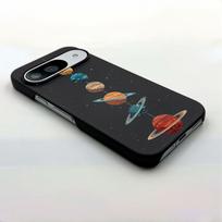 For Google Pixel 11 Pro 10A 10 Pro XL 9A Pixel 8 7A 7Pro 6A 5A Galaxy Planets Micro Matte Thin Hard Phone Case for /Half Wrap Google Pixel Cover Google Pixel 11/11 Pro