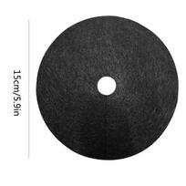 10pcs Heavy Duty Tree Mulch Ring Wear-resistant Rubber Protector Mat Practical Lawn Safe Tree Surround Cover 15cm/25cm/27cm/35cm