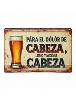 Vintage Metal Wall Art Bar Sign Man Cave Decor Gift