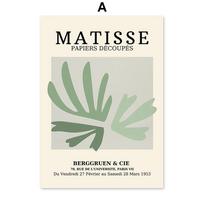 Matisse Bauhaus Picasso Abstract Canvas PaintingGallery Set Exhibition Wall Art  Posters Prints Pictures For Living Room Decor 21x30cm No Framed