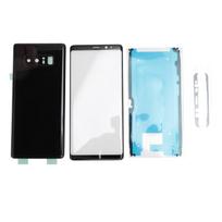 Phone Back Glass Cover Pre Installed Camera Waterproof Adhesive with Repairing Tools Lens Front