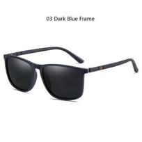 Prabangūs Kvadratiniai Vintažiniai Poliarizuoti Akiniai nuo Saulės Vyrams Moterims Mada Kelionė Vairavimas Saulės Akiniai Vyriški TR90 Akiniai UV400 Polarized sunglasses