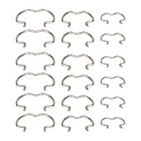 18pcs Quick Connector Clips,3/8  1/2  5/8  Transmission Cooler Line Clip 800-801