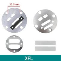 1 Set Compressor valve plates Piston Air pump intake/exhaust valve plate/block Set for direct Driven Belt Driven silent air pump
