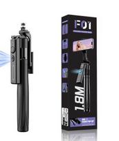 F01 360° Face Tracking  Wireless Selfie Stick Long 1920 mm Tripod  Multifunctional  AI Intelligent Image Stabilization Holder juoda