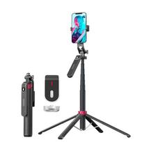 Retractable Very Stable Selfie Stick Mobile Phone Holder New Design Rechargeable Remote Control Light Stand Type Folding Camera GYT-P185&Flexible Tripod juoda
