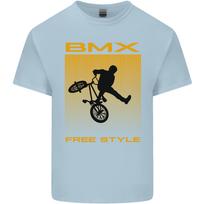 BMX Freestyle Cycling Bicycle Bike Unisexs Light Cotton TShirt S