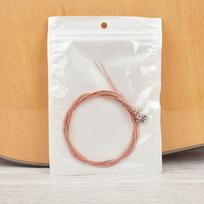 Brass Acoustic Guitar Strings 6 Strings Folk Guitar Strings Guitar Steel Strings  6 Strings Guitar raudona