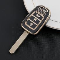 For Honda Accord Civic Crv Jazz Hr-V Hrv 2013 2014   Car Key Fob Cover Case Shell Cap Remote Shell Fob Holder Keychain