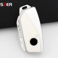 For Bmw X5 G05 Series 5 530Li X1 U11 U06 G81 M3 Lci Ix X7 I7 Xm Series 7 740Li Ix40 New Tpu Car Key Case Cover Holder Keychain