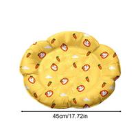 Cooling Mat For Dogs Chill Puppy Pad Non-Slip Waterproof Washable Animal Cat Dog Cooling Gel Mat For Outdoor Bed Sofa geltona
