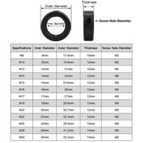 5/10pc Shaft Collar Inner Dia 8/10/12/14/15/16/17/18/20/22/25/28/30mm Stop Ring Bearing Bush Thrust Ring Fixing Ring Limit Rings 14mm-5pcs