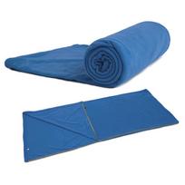 Ultralight Camping Fleece Sleeping Bag Multi Use Summer Camping Sleeping Bag orange