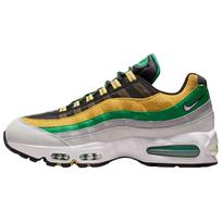 Norfolk State x Nike Air Max 95 Running Shoes Men's Black Yellow Green IO8310-001 43