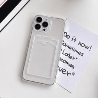 Card Holder Phone Clear Case for Iphone 17 Air 16 Pro Max 15 Plus 14 13 12 11 Xr X Xs Max Se 2022 2020 8 7 17Pro Wallet Protective Cover Accessories iphone 17 pro max skaidri