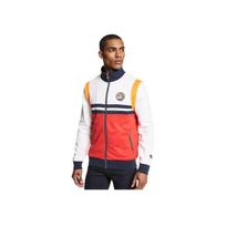 Michael Kors X Ellesse Bendradarbiavimas Liepsnos Teniso Raštas Spalvų Bloko Užtrauktukas Laisvalaikio Striukė Vyriškos striukės Balta Raudona CS250TU5HM661 M red