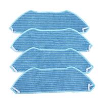 Set of Washable Mop Cloths for Lefant M1 M2 Pro M2S U180 For OKP K8 Vacuum 4 PACK
