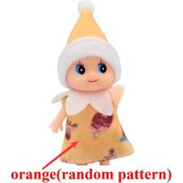 Elf Doll Plush Dolls Elf Tiny Christmas Elves Christmas Novelty Toys Elf Acssories for Girls and Boys Holiday Decorations 10cm beige