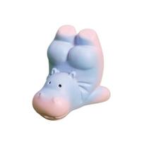 Cartoon Style Baby hippopotamus figurine Miniature Figure Mini Animal Sculpture  Collectible Style 5