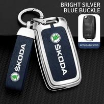 BATK3 Automobilio atlenkiamo rakto dėklas Dangtelio apsauga Korpusas Laikiklis Skoda Octavia A5 A7 Fabia Superb Kodiaq Karoq Rakto pakabuko priedai