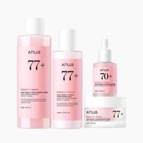 [Anua] Peach 77 Niacin 3-STEP Flawless Makeup Booster Set | Glass Skin Toner, Serum & Moisturizer Routine Kit SET 1(Toner + Se+AY1940+D1940+A1940:AS1945