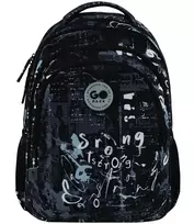 Mokyklinė kuprinė TEENS, GoPack, 19 L, 680 g, juodos/pilkos sp.