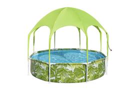 Karkasinis baseinas vaikams Bestway Splash-in-Shade Play, 244x51 cm, su stogeliu