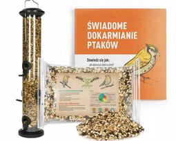 Didelė lesykla paukščiams Trixie + 1 kg lesalo