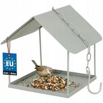 Metalinė lesykla paukščiams, namelis paukščiams, sodo dekoracija 180x205 mm
