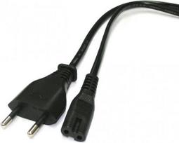 Power cable Logo 230V, CEE7 - C7, 2m (24614)