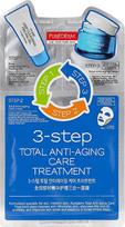 Veido kaukė Purederm 3-Step Total Anti-Aging Care Treatment, 25 g