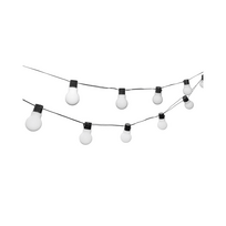 LED lempučių girlianda su saulės baterija, 2 m