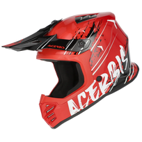 ACERBIS šalmas Profile junior raudonas/juodas