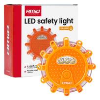 Akumuliatorinis LED avarinis šviestuvas su žibintuvėlio funkcija, 12 SMD + 3 SMD, 650 mAh AMIO-04829