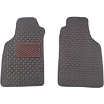 Eko odos kilimėliai QuiltyMats LIGIER JS50 nuo 2012m. (Juoda / raudonos siūlės)