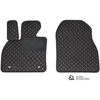 Eko odos kilimėliai QuiltyMats OPEL COMBO 2001-2011m. (Juoda / juodos siūlės)