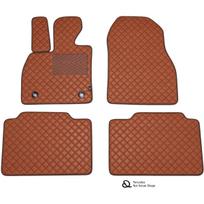 Eko odos kilimėliai QuiltyMats OPEL COMBO 2012-2017m. (Keleivinis, I ir II eilė) (Ruda / rudos siūlės)