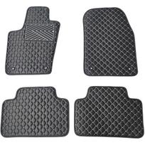 Eko odos kilimėliai QuiltyMats JEEP GRAND CHEROKEE 2010-2020m. (Juoda / pilkos siūlės)