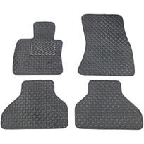Eko odos kilimėliai QuiltyMats BMW X5 2013-2018m. (F15) (Juoda / pilkos siūlės)