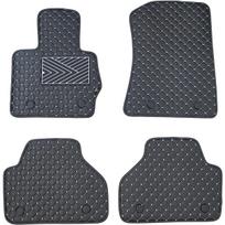 Eko odos kilimėliai QuiltyMats BMW X3 2010-2017m. (F25) (Juoda / pilkos siūlės)