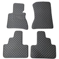 Eko odos kilimėliai QuiltyMats BMW X3 2003-2010m. (E83) (Juoda / pilkos siūlės)