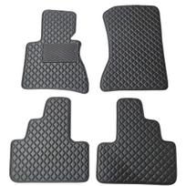 Eko odos kilimėliai QuiltyMats BMW X3 2003-2010m. (E83) (Juoda / juodos siūlės)