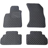 Eko odos kilimėliai QuiltyMats AUDI Q5 2017-2025m. (Juoda / pilkos siūlės)