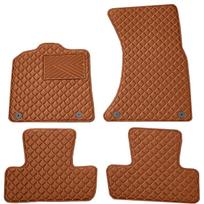 Eko odos kilimėliai QuiltyMats AUDI Q5 2008-2016m. (Ruda / rudos siūlės)